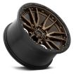 Εικόνα της Alloy wheel D681 Rebel 6 Matte Bronze Black Bead Ring Fuel
