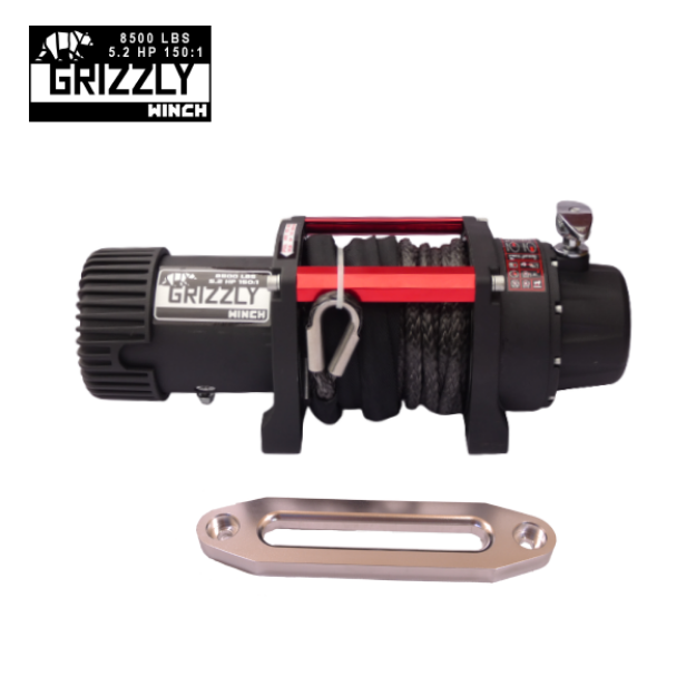 Picture of Grizzly Winch 8500Lbs synthetic rope