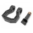 Picture of D-ring shackle kit black Rough Country 3/4"