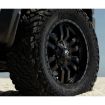 Εικόνα της Alloy wheel D596 Sledge Matte Black/Gloss Black Lip Fuel