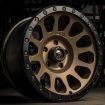 Εικόνα της Alloy wheel D600 Vector Matte Bronze/Black Bead Ring Fuel