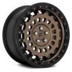 Picture of Alloy wheel D634 Zephyr Matte Bronze/Black Bead Ring Fuel