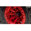Picture of Alloy wheel D695 Covert Candy Red/Black Ring Fuel