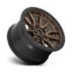 Εικόνα της Alloy wheel D681 Rebel Matte Bronze Black Bead Ring Fuel
