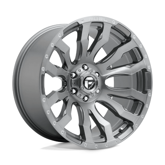 Picture of Alloy wheel D693 Blitz Brushed GUN Metal Tinted Clear Fuel