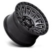 Εικόνα της Alloy wheel D835 Cycle Matte Gunmetal W/ Black Ring Fuel