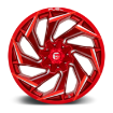 Picture of Alloy wheel D754 Reaction Candy RED Milled Fuel