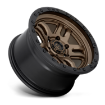 Εικόνα της Alloy wheel D702 Ammo Matte Bronze Black Bead Ring Fuel
