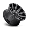 Εικόνα της Alloy wheel D615 Contra Gloss Black Milled Fuel