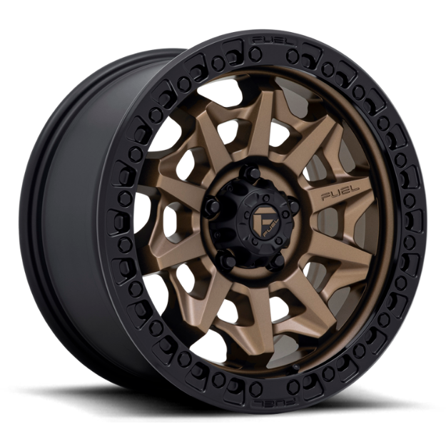Picture of Alloy wheel D696 Covert Matte Bronze Black Bead Ring Fuel
