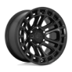 Picture of Alloy wheel D718 Heater Matte Black Fuel