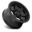 Picture of Alloy wheel D750 Block Matte Black W/ Black Ring Fuel