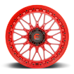 Picture of Alloy wheel D758 Trigger Candy RED Fuel