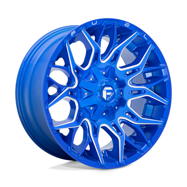 Εικόνα της Alloy wheel D770 Twitch Anodized Blue Milled Fuel