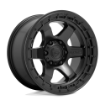 Εικόνα της Alloy wheel D750 Block Matte Black W/ Black Ring Fuel