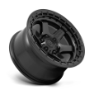 Εικόνα της Alloy wheel D750 Block Matte Black W/ Black Ring Fuel