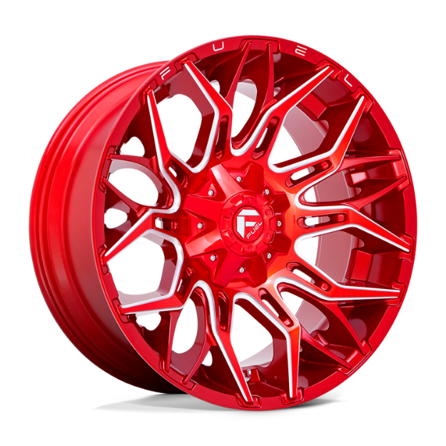 Εικόνα της Alloy wheel D771 Twitch Candy RED Milled Fuel