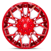 Εικόνα της Alloy wheel D771 Twitch Candy RED Milled Fuel