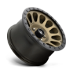Εικόνα της Alloy wheel D600 Vector Matte Bronze Black Bead Ring Fuel