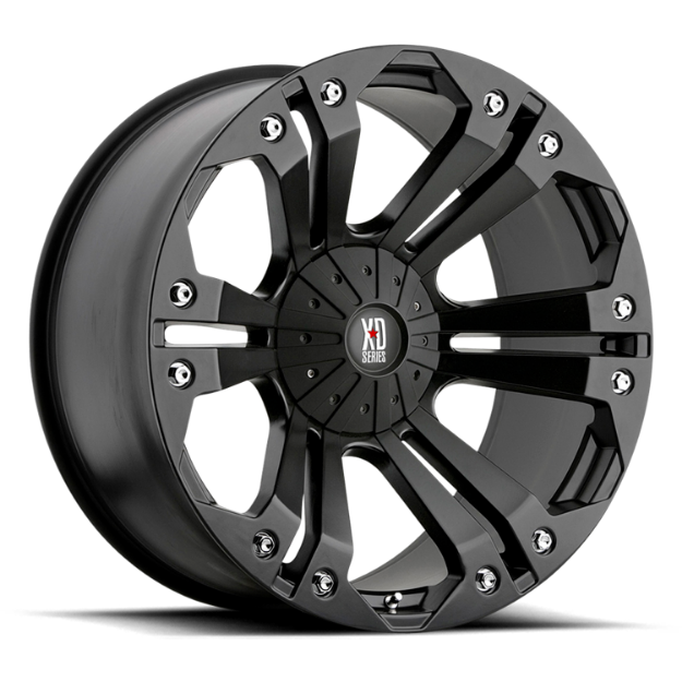 Picture of Alloy wheel XD778 Monster Matte Black XD Series