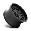 Picture of Alloy wheel XD864 Rover Satin Black W/ Gloss Black LIP XD Series