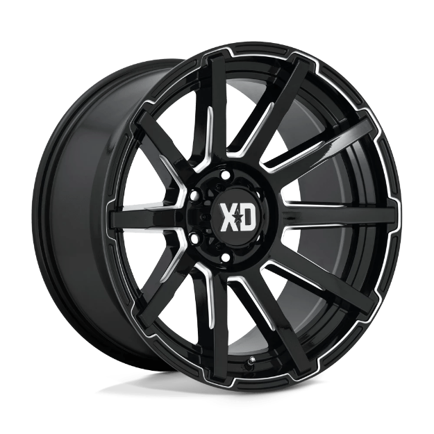 Εικόνα της Alloy wheel XD847 Outbreak Gloss Black Milled XD Series