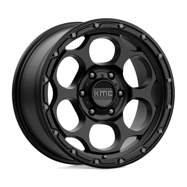 Picture of Alloy wheel KM541 Dirty Harry Textured Black KMC
