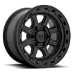 Picture of Alloy wheel KM548 Chase Satin Black W/ Gloss Black LIP KMC