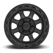 Picture of Alloy wheel KM548 Chase Satin Black W/ Gloss Black LIP KMC