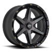 Picture of Alloy wheel KM101 Tempo Satin Black W/ Gray Tint KMC
