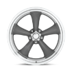 Picture of Alloy wheel VN215 Classic Torq Thrust II MAG Gray W/ Machined LIP American Racing