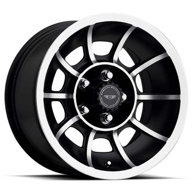 Picture of Alloy wheel VN47 Vector Satin Black Machined American Racing