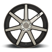 Picture of Alloy wheel M150 Verona Matte Black Machined Niche Road Wheels