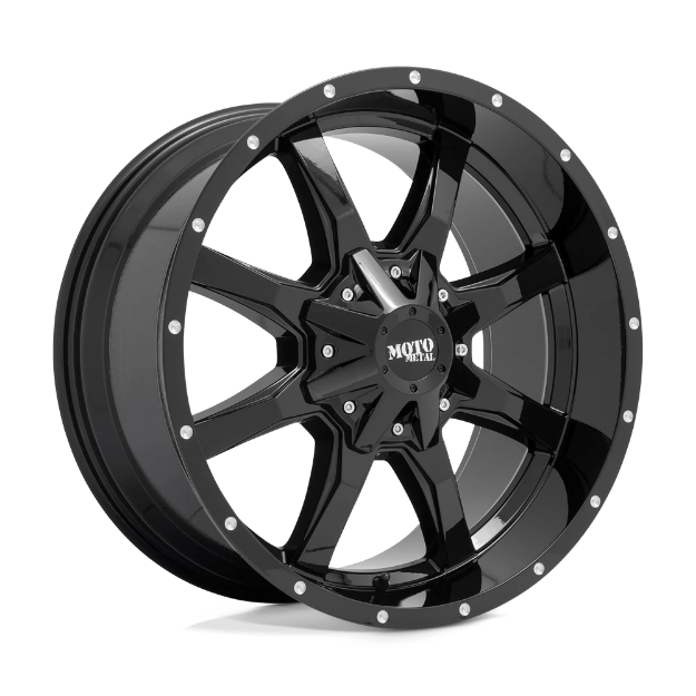 Εικόνα της Alloy wheel MO970 Gloss Black W/ Milled LIP Moto Metal