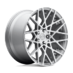Εικόνα της Alloy wheel R110 BLQ Gloss Silver Machined Rotiform
