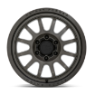 Picture of Alloy wheel Matte Brushed Gunmetal Rapid Black Rhino