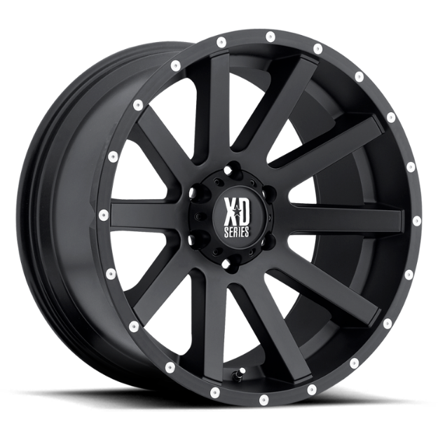 Picture of Alloy wheel XD818 Heist Satin Black XD Series