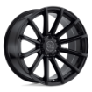 Picture of Alloy wheel Gloss Black Rotorua Black Rhino