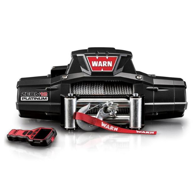 Picture of Winch with synthetic rope 12 000 lbs Warn Zeon 12-S Platinum