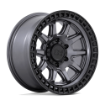Picture of Alloy wheel Matte Gunmetal W/ Matte Black LIP Calico Black Rhino