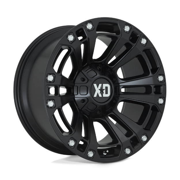 Picture of Alloy wheel XD851 Monster 3 Satin Black XD Series