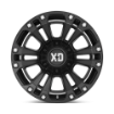 Picture of Alloy wheel XD851 Monster 3 Satin Black XD Series