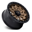Εικόνα της Alloy wheel D696 Covert Matte Bronze Black Bead Ring Fuel