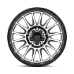 Picture of Alloy wheel KM542 Impact Satin Black Machined KMC