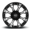 Εικόνα της Alloy wheel MO808 Sniper Gloss Black Milled Moto Metal