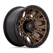 Picture of Alloy wheel D826 Traction Matte Bronze W/ Black Ring Fuel