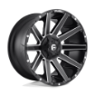 Picture of Alloy wheel D616 Contra Matte Black Milled Fuel