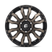 Picture of Alloy wheel D674 Blitz Matte Black Double Dark Tint Fuel