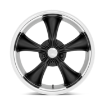 Picture of Alloy wheel VN338 Boss TT Textured Black W/ Diamond CUT LIP American Racing