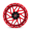 Εικόνα της Alloy wheel D691 Triton Candy RED Milled Fuel
